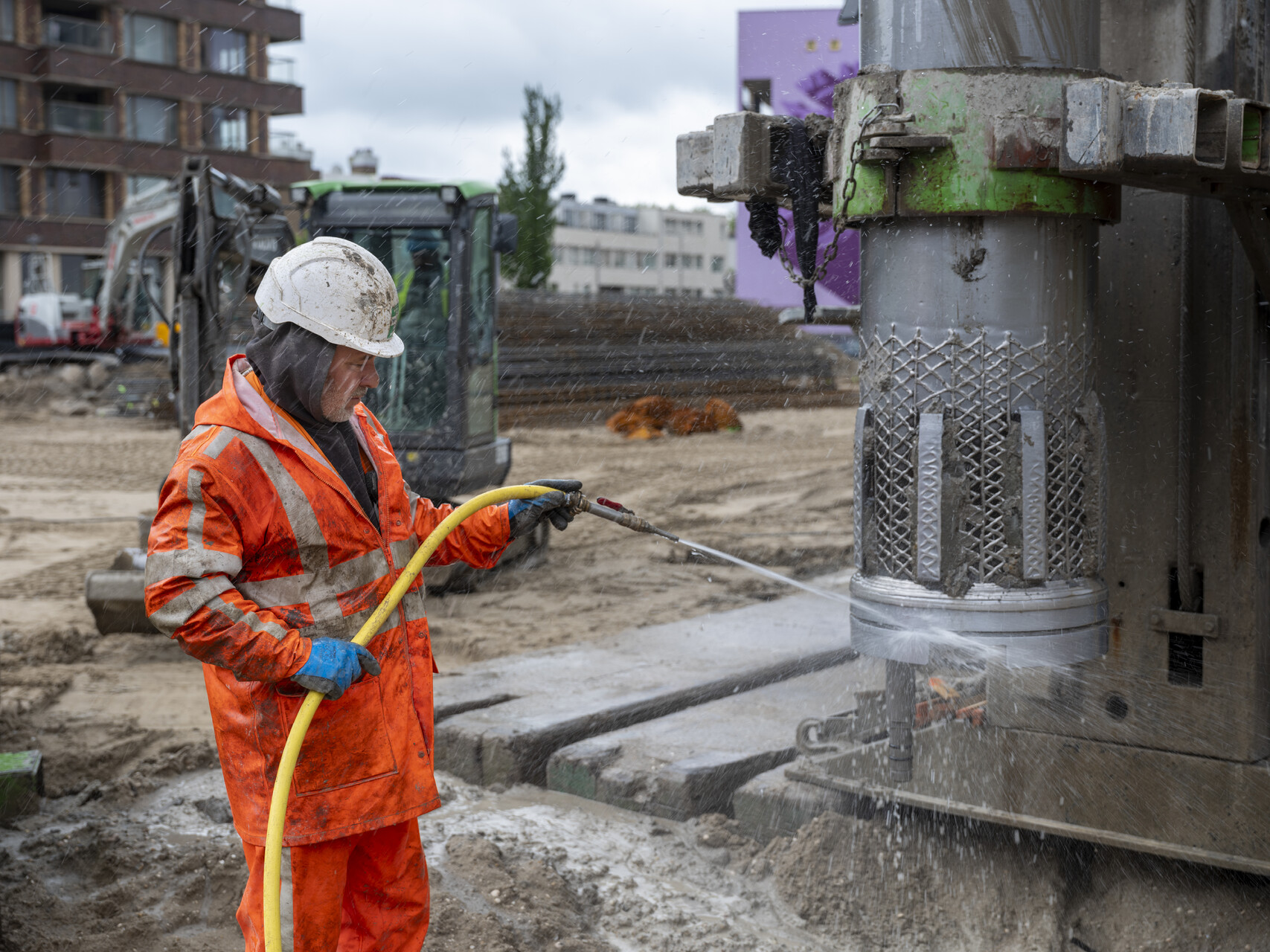 Bouwrijpfase onderwijsgebouw Laan op Zuid foto4